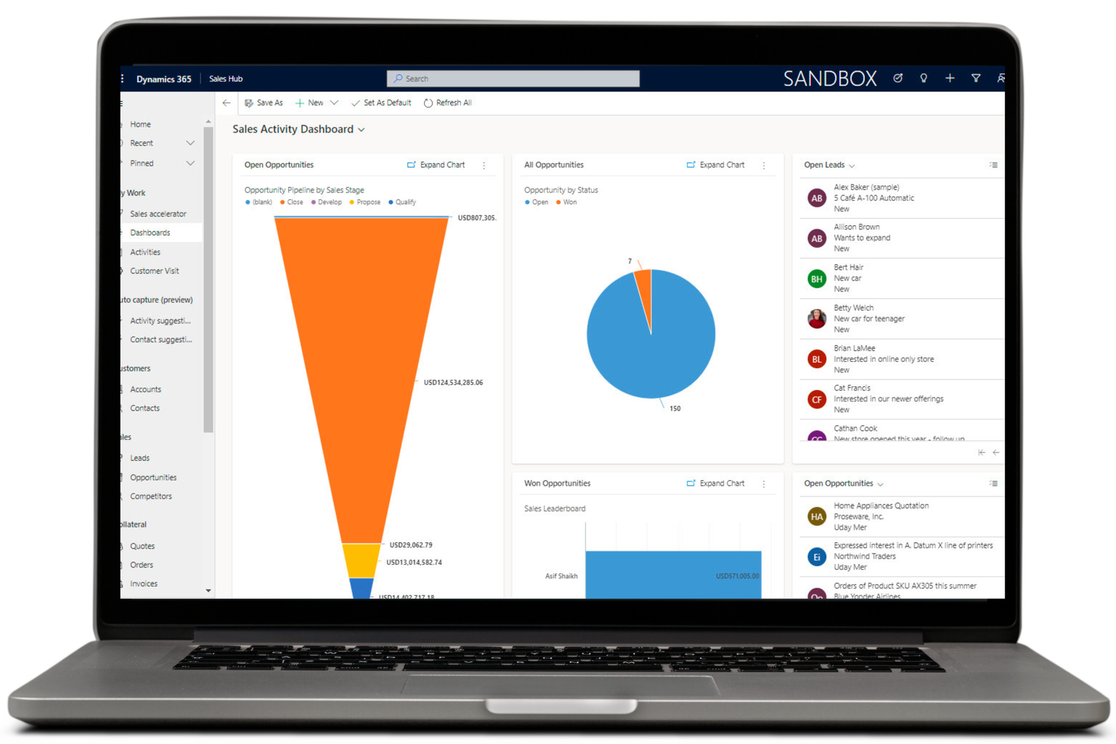 Microsoft Dynamics 365 Sales